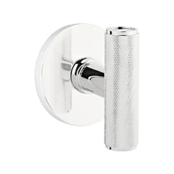 Emtek Ace Knurled Door Knob with Disk Rosette