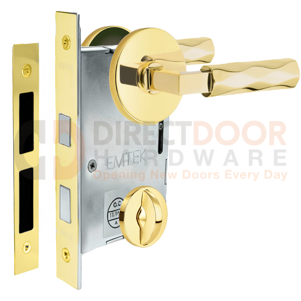 Emtek Tribeca Lever with Disk Rosette