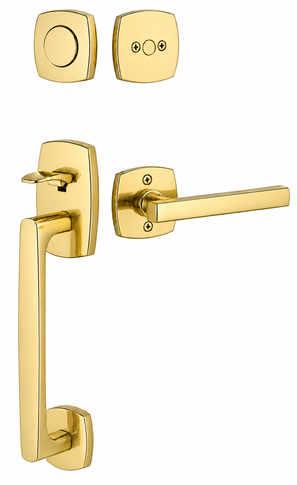 Emtek Urban Modern Sectional Entrance Handleset