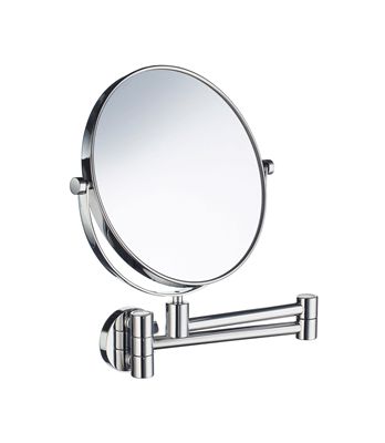 Smedbo Outline Collection Swing Arm Mirror Wallmount FK445 Polished Chrome