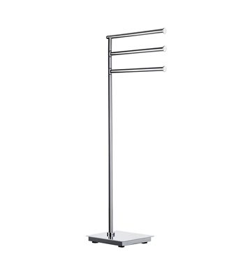 Smedbo Outline Collection Triple Swing Arm Towel Rail FK604 Polished Stainless Steel