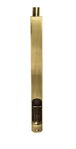 Emtek 12 Inch Flush Bolt with Round Corners