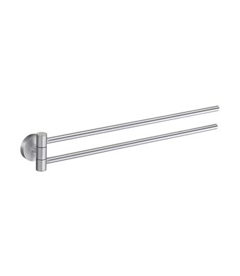 Smedbo Home Collection Swing Arm Towel Rail HS326 Brushed Chrome