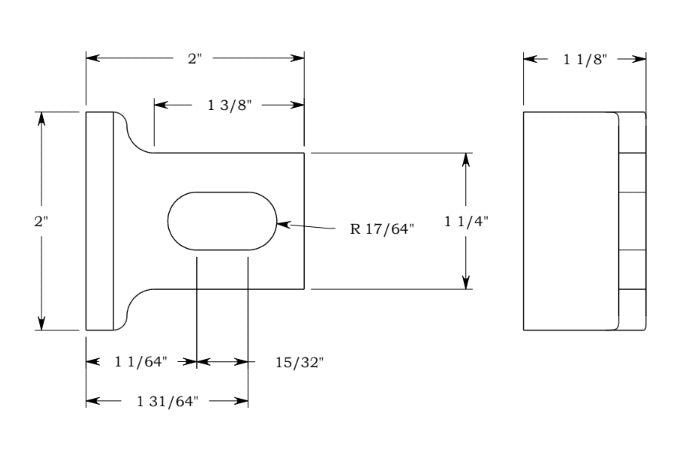 Reversible Stop Specs