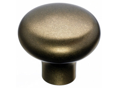 Aspen Round Knob in Light Bronze