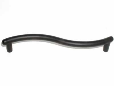 Top Knobs Nouveau Cabinet Pull in Flat Black