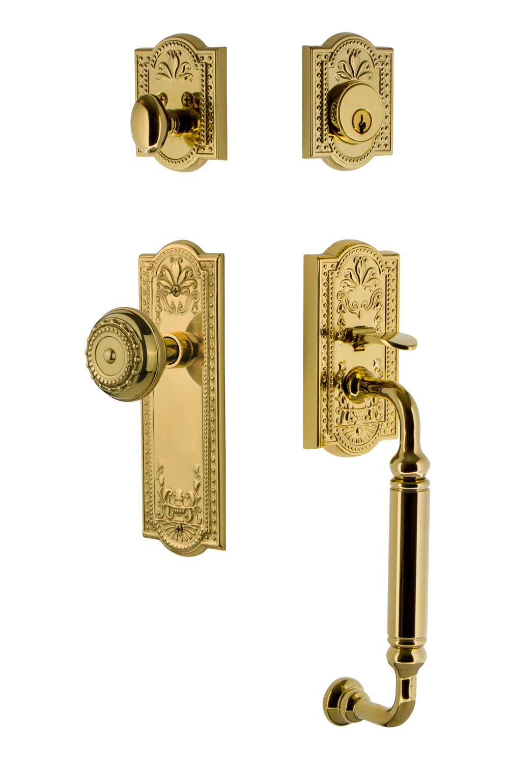 Nostalgic Warehouse Meadows Handleset with C Grip