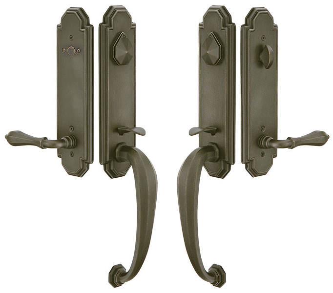 Emtek Octagon Handleset