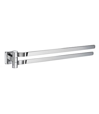 Smedbo Ice Swing-Arm Towel Rail OK326 Polished Chrome