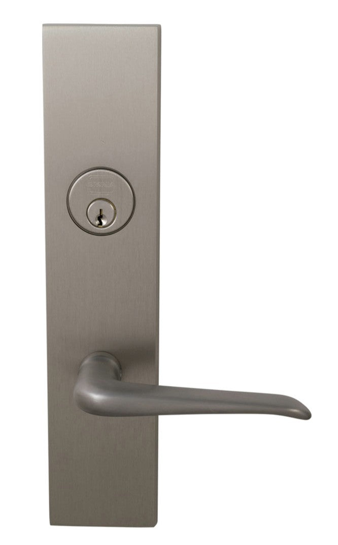 Omnia Max Steel Mortise Sideplate Lock Style 12042