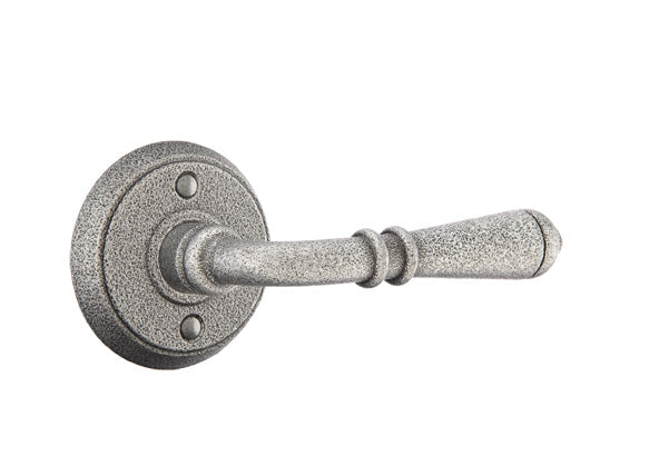 Emtek Normandy Lever Handle with Style 2 Rosette