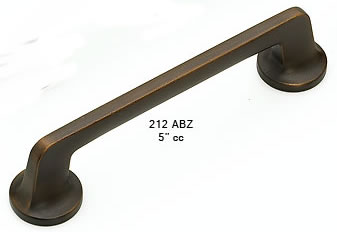 Schaub 5 Inch cc Ancient Bronze Pull 212-ABZ