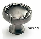 Schaub Antique Nickel Round Knob SC260-AN