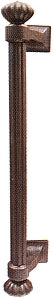 Emtek Lost Cast Wax Bronze 18" Column Door Pull