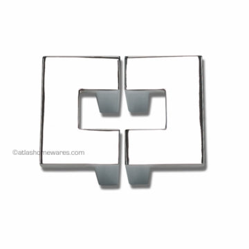 Atlas Homewares U-Turn Collection Single Small Pull in Polished Chrome - 32mm CC