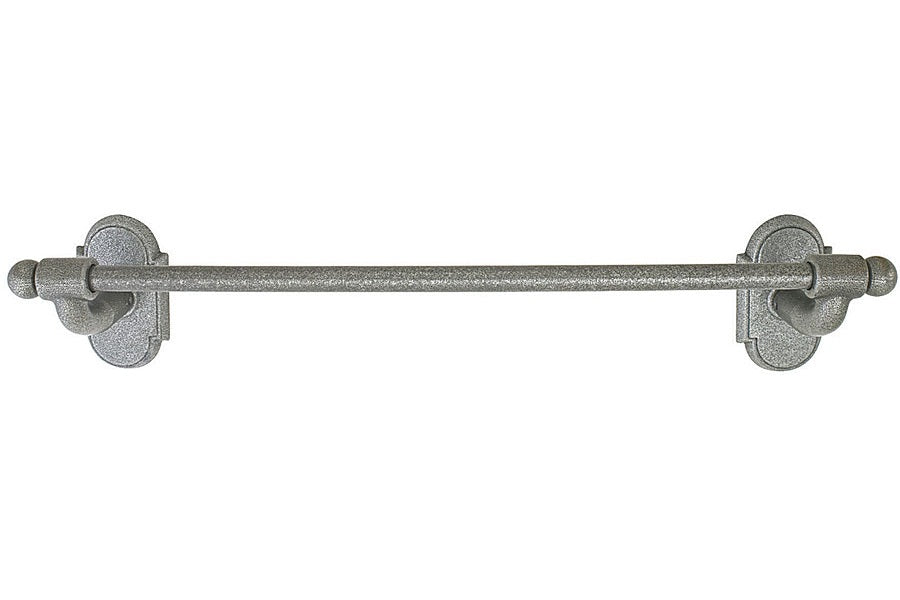 Emtek Wrought Steel 24 Inch Towel Bar
