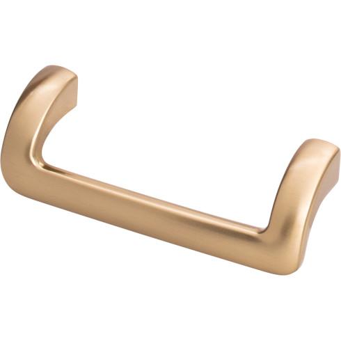 Topknobs TK950HB Kentfield Pull 3 3/4 Inch (c-c) - Honey Bronze