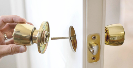 How to Install a Doorknob Latch
