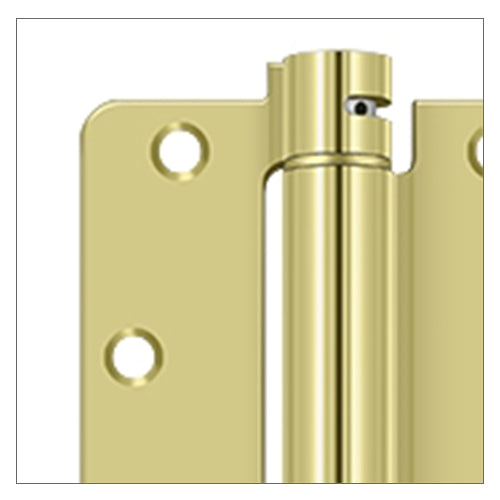 3.5 Inch Spring Hinges with 1/4 Round Corners