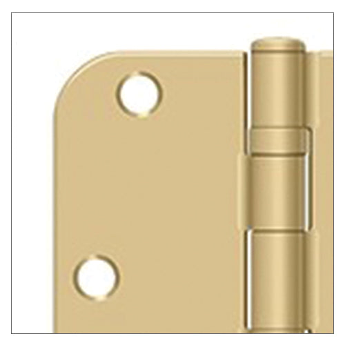 3.5 Inch Ball Bearing Hinges with 5/8 Inch Round Corner