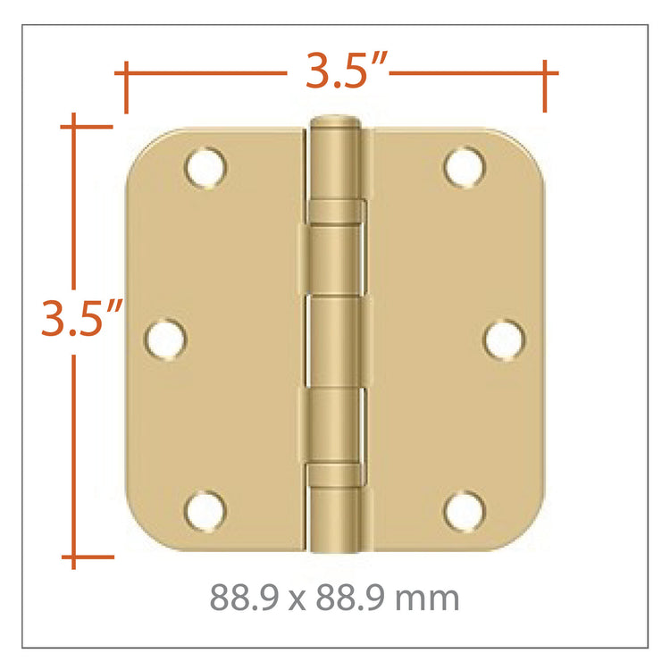 3.5 Inch Ball Bearing Door Hinges