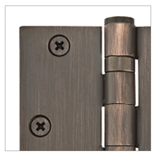 3.5 Inch Ball Bearing Hinges with Square Corner