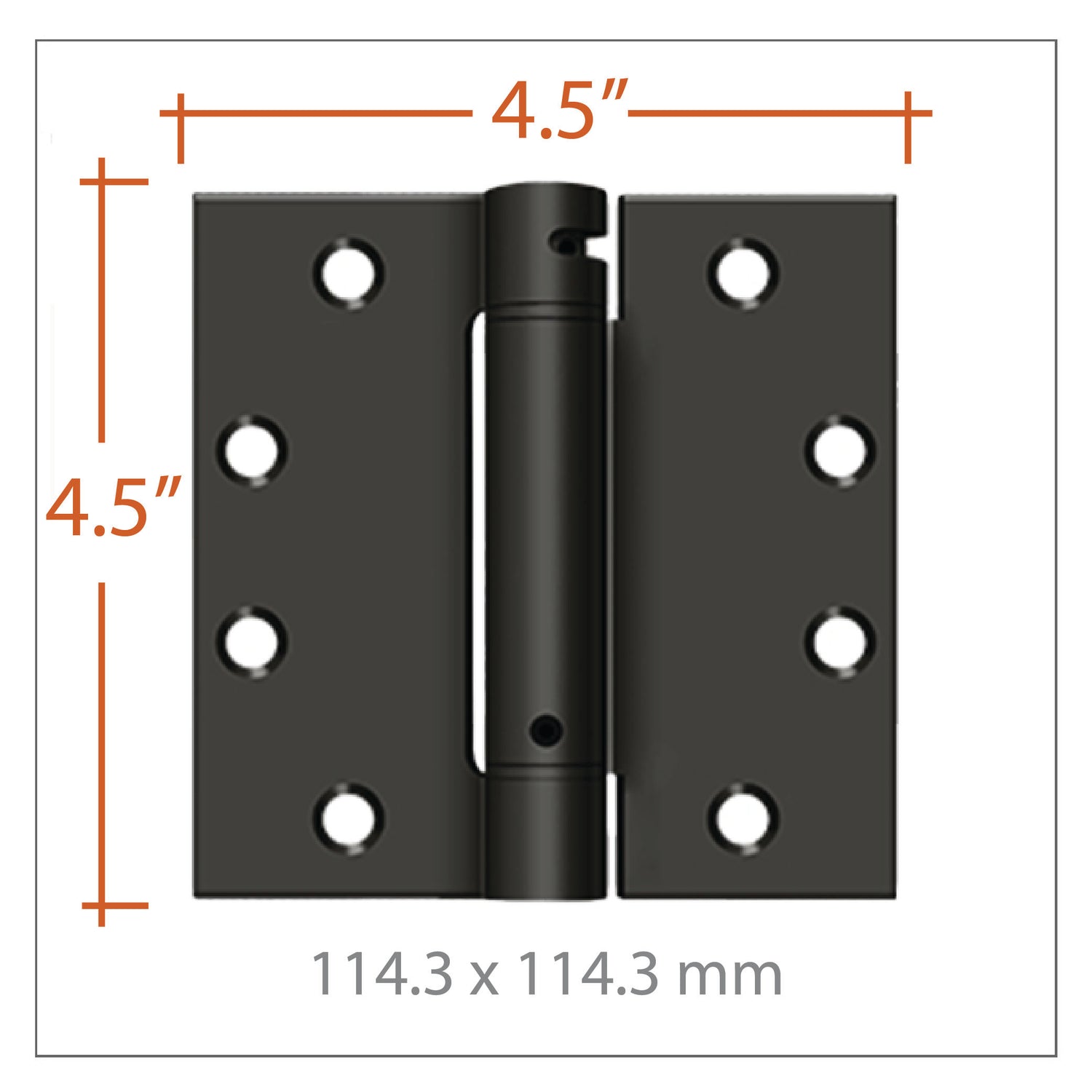 4.5 Inch Spring Door Hinges