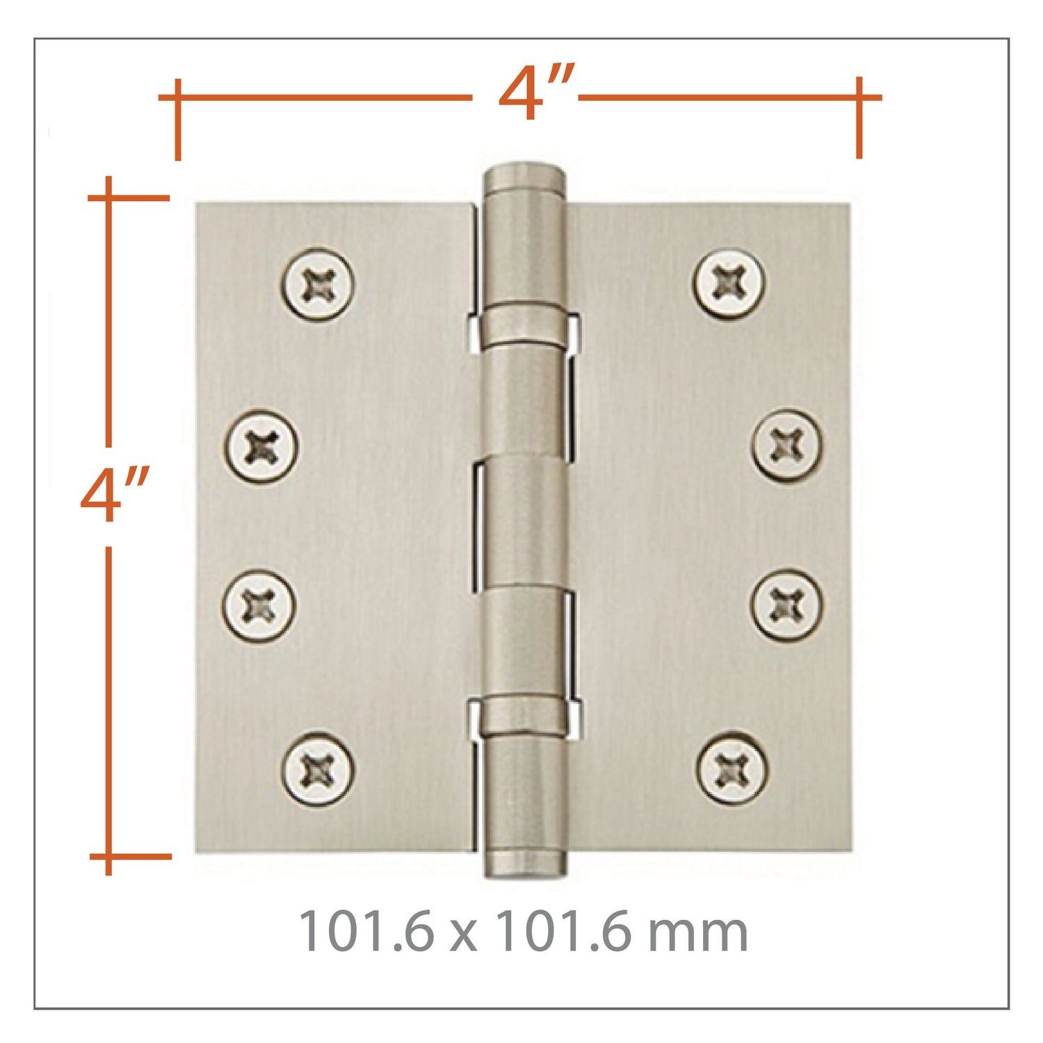 4 Inch Ball Bearing Door Hinges