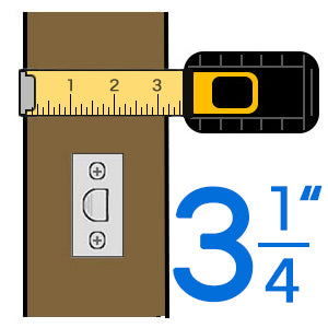 3 1/4 Inch Thick Doors