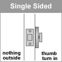 Emtek Single Sided Deadbolts