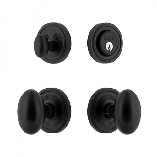 Keyed Lock and Deadbolt Combo Sets