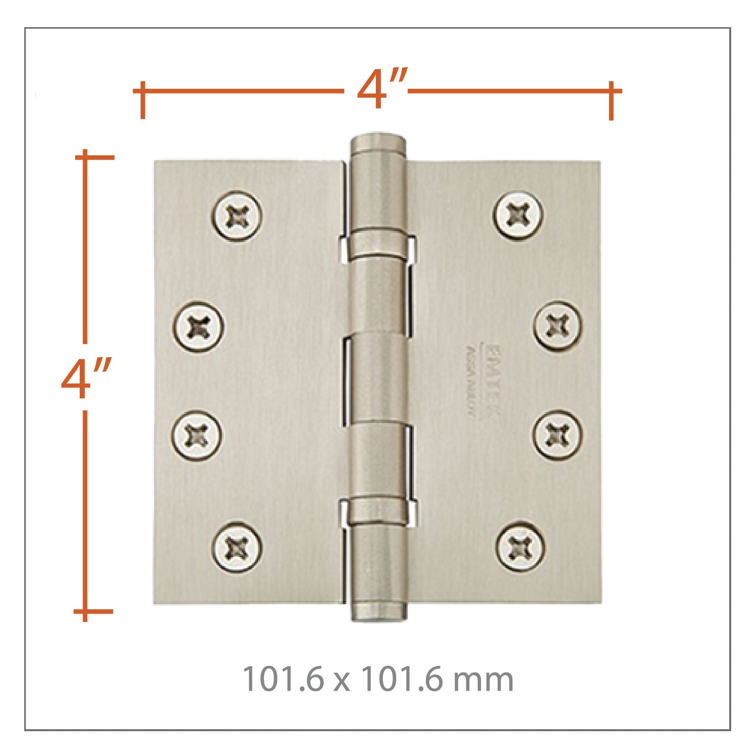 4 Inch Door Hinges