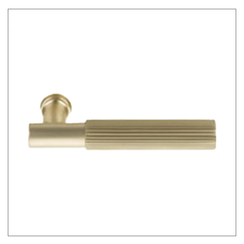 T-Bar Straight Knurled Lever