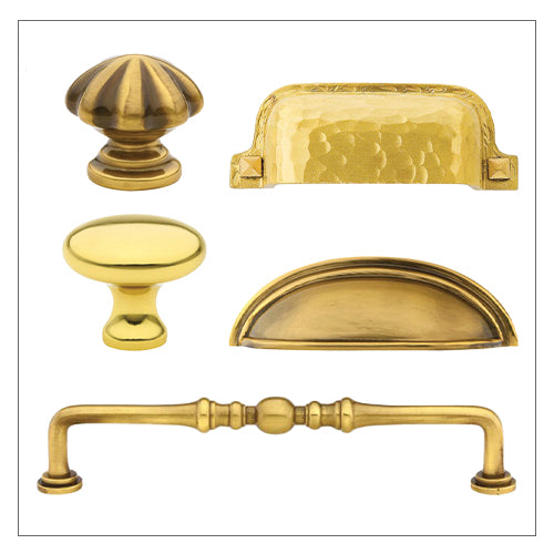 Emtek Brass Series Cabinet Hardware