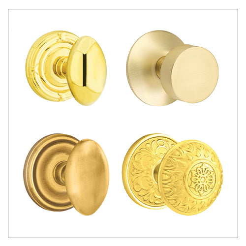 Emtek Brass Series Door Knobs