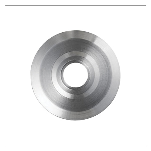 Brushed Stainless Steel Beveled Rosette