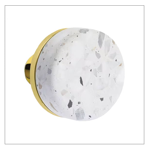 Conical Terrazzo Knob