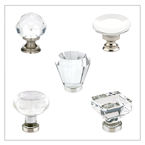 Emtek Crystal Cabinet Hardware