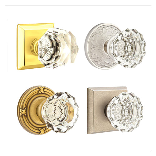 Emtek Crystal Doorknobs