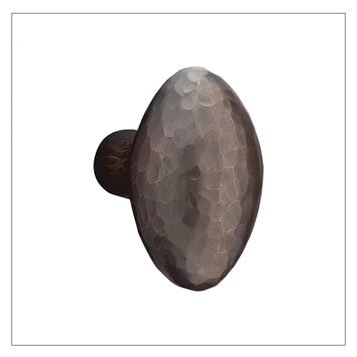 Hammered Egg Knob