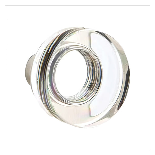 Modern Disc Glass Knob