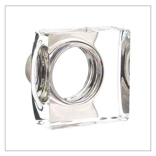 Square Glass Knob