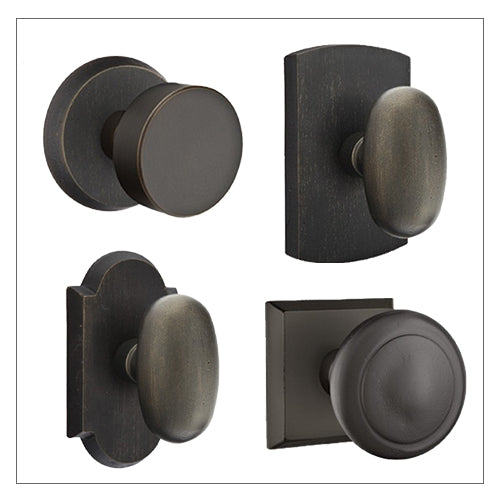 Emtek Sandcast Door Knobs