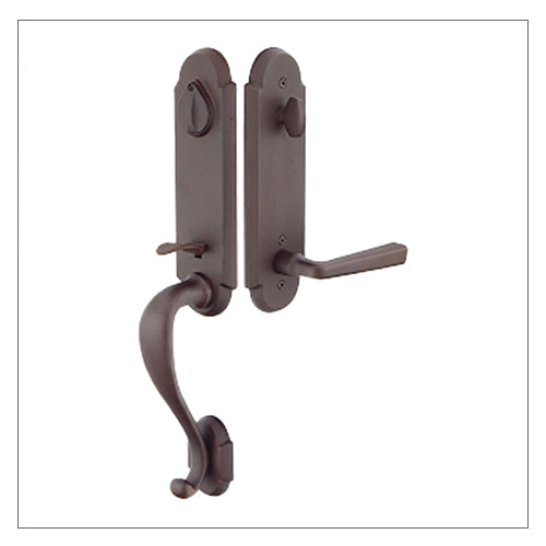 Emtek Sandcast Handlesets
