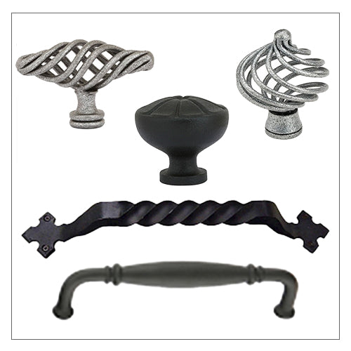 Emtek Wrought Steel Cabinet Hardware