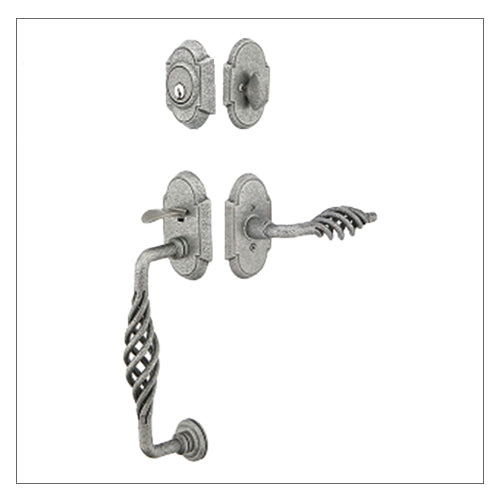 Emtek Wrought Steel Handlesets