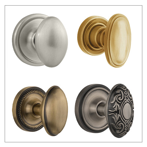 Egg Shaped Doorknobs
