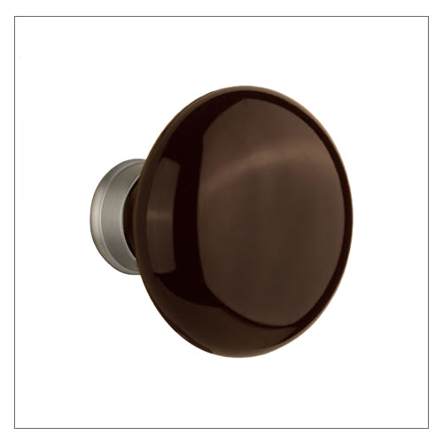 Brown Porcelain Knob
