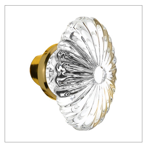 Oval Fluted Crystal