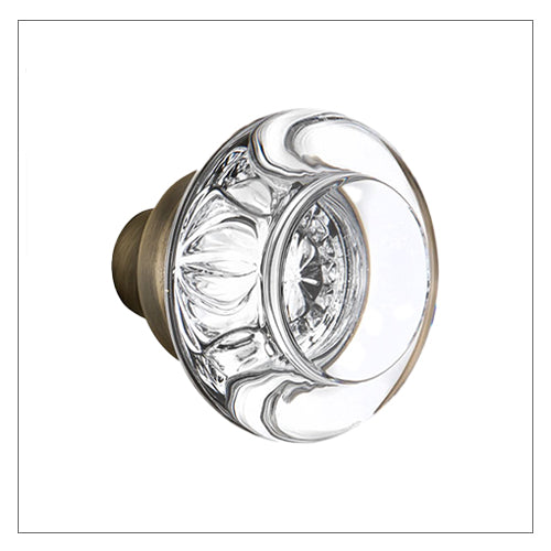 Round Clear Crystal